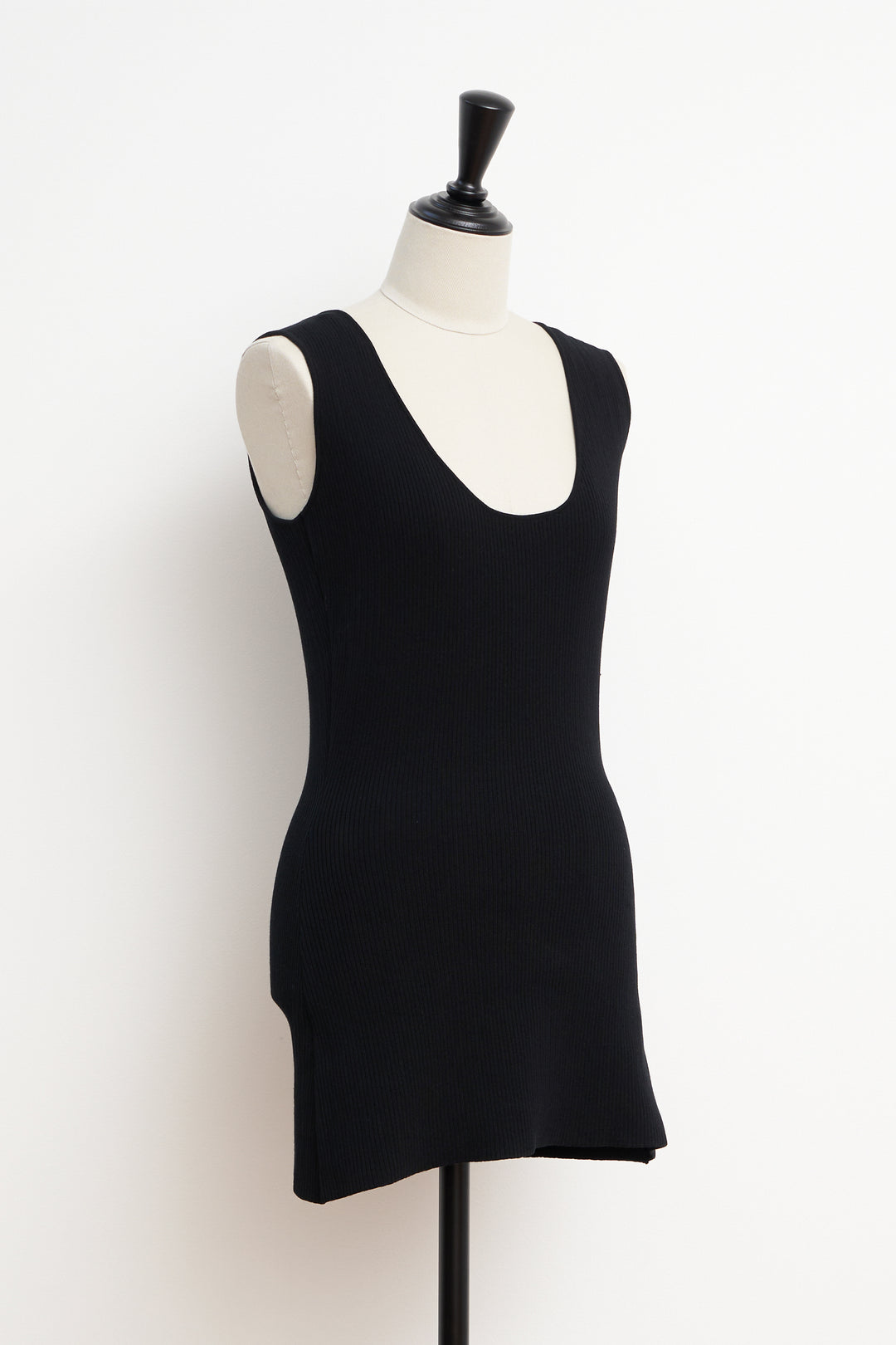 Modern Rib Tank Top / White