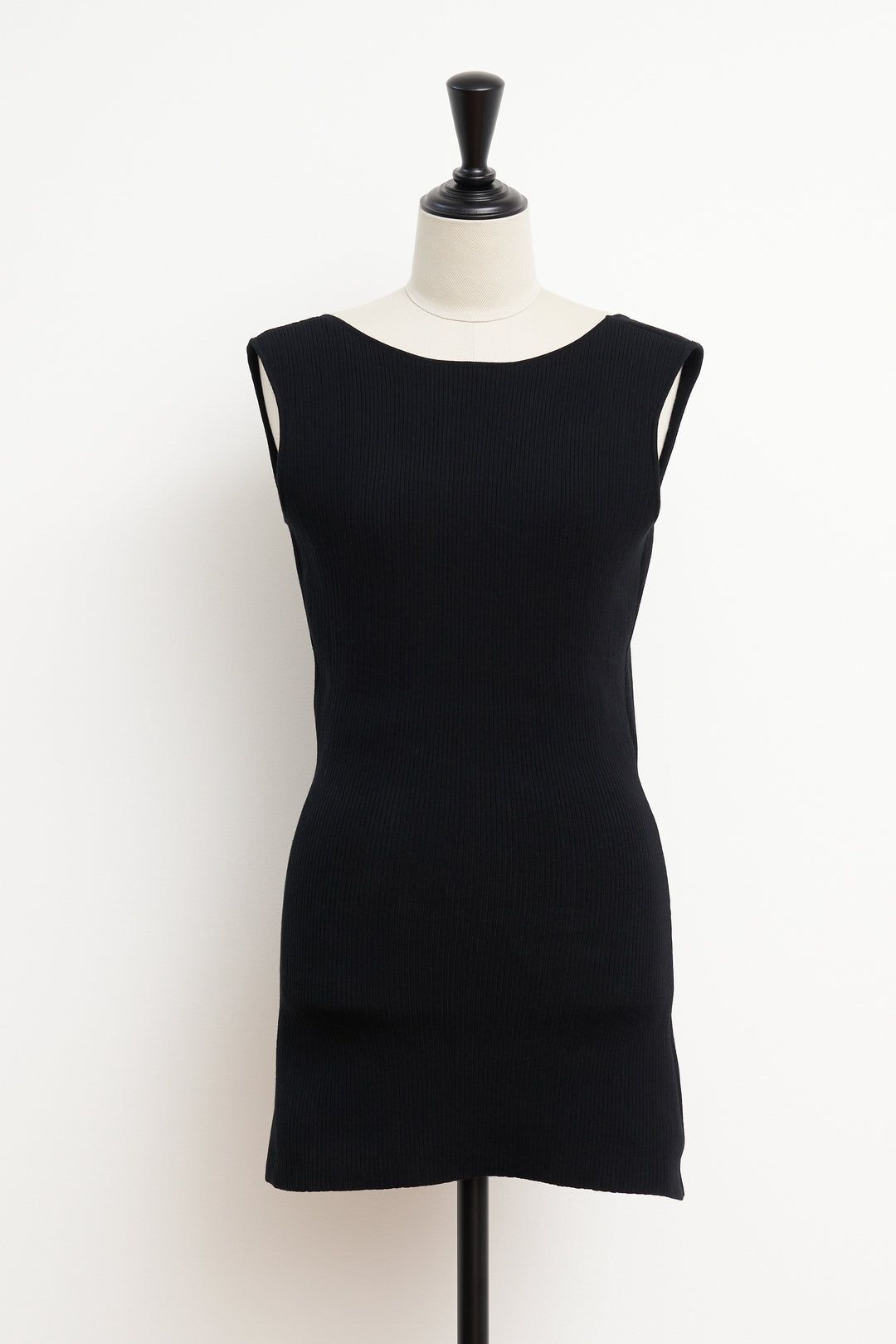 Modern Rib Tank Top / White