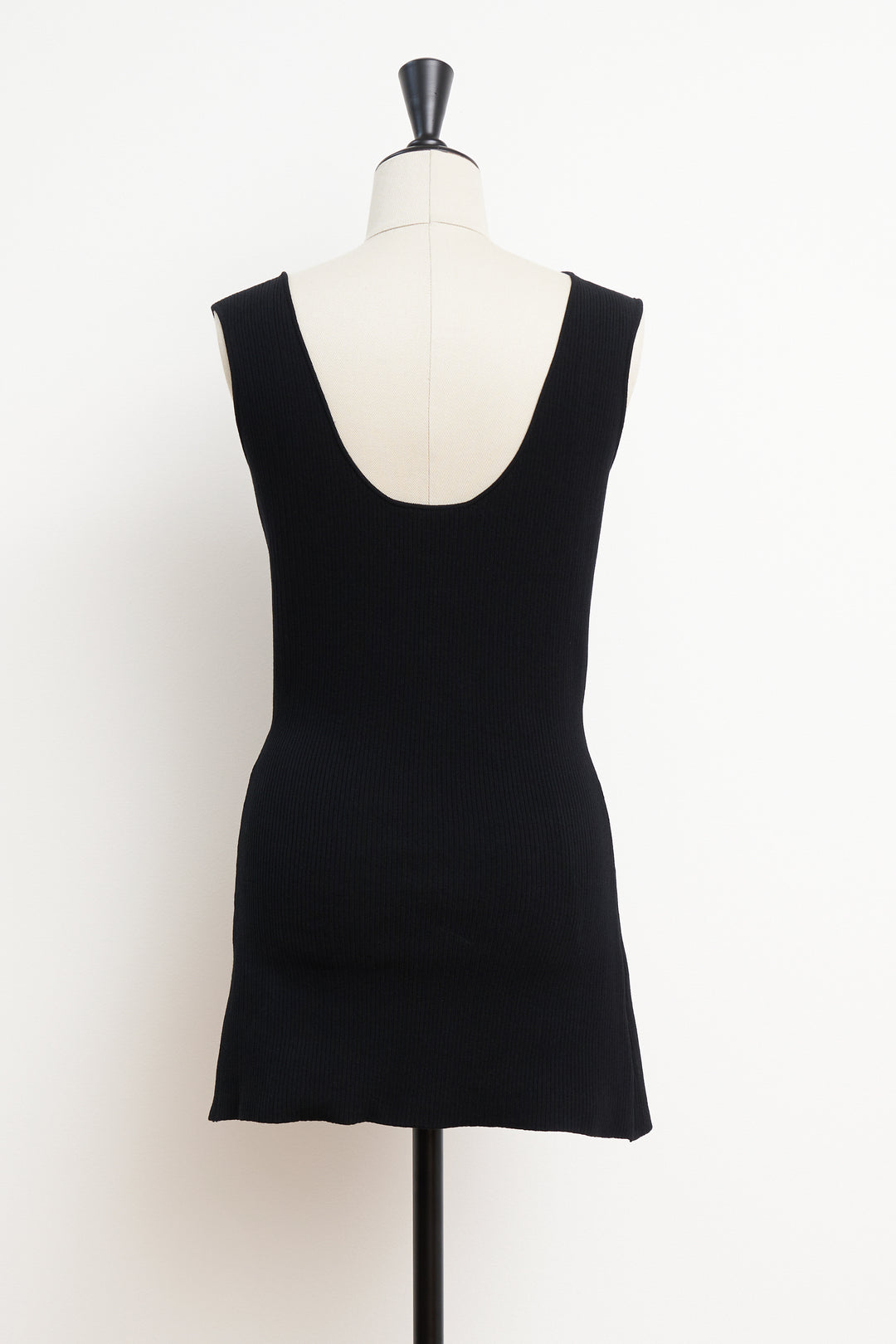 Modern Rib Tank Top / White