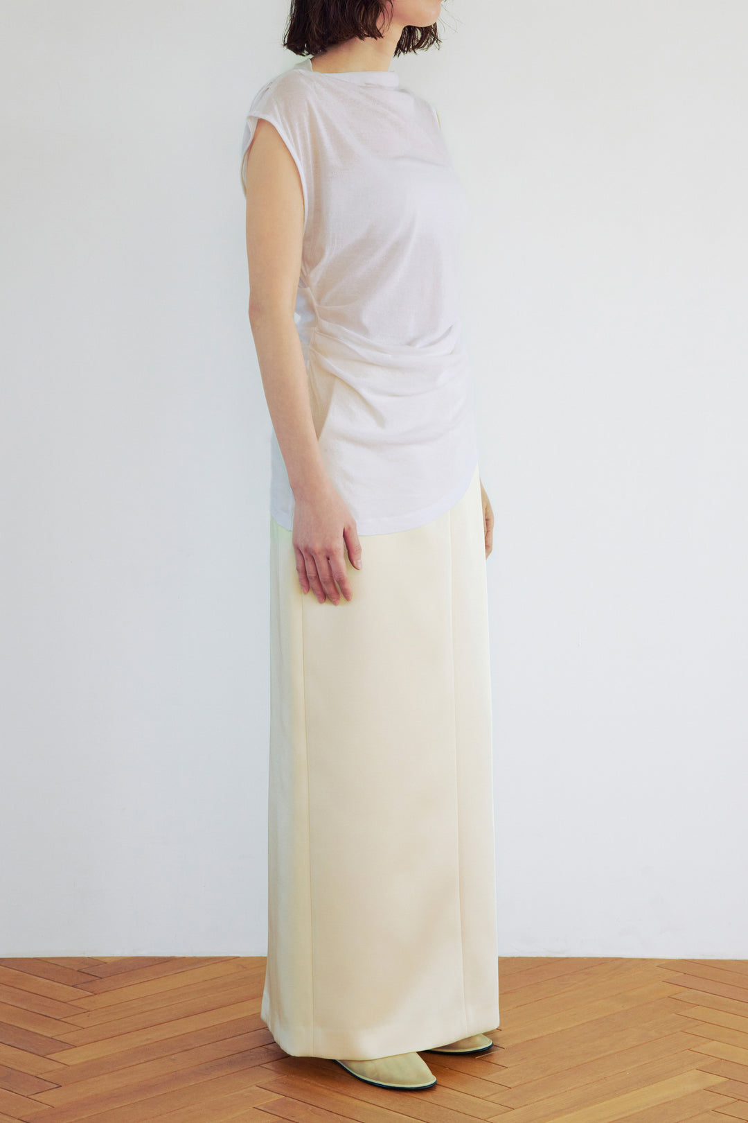 Drape Cut&Sew / White