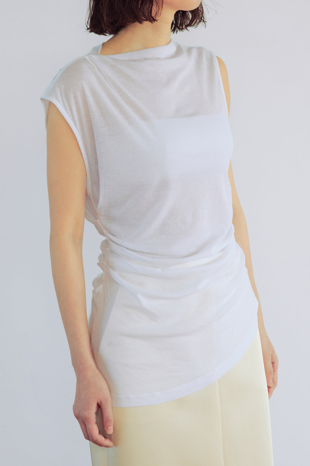 Drape Cut&Sew / White