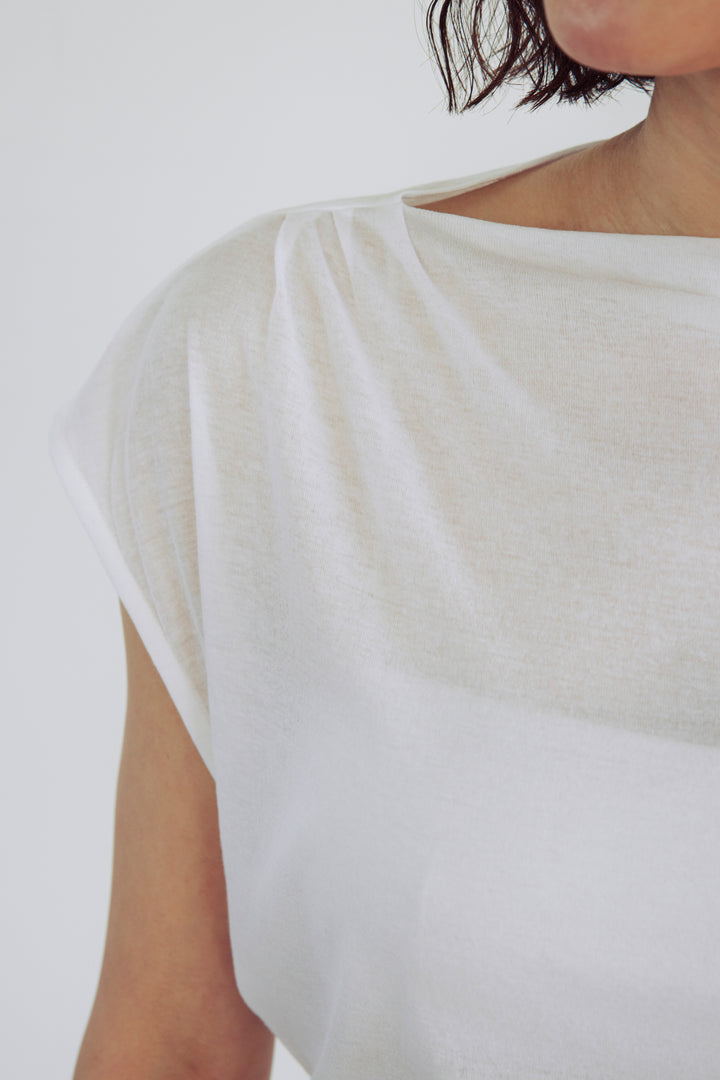 Drape Cut&Sew / White