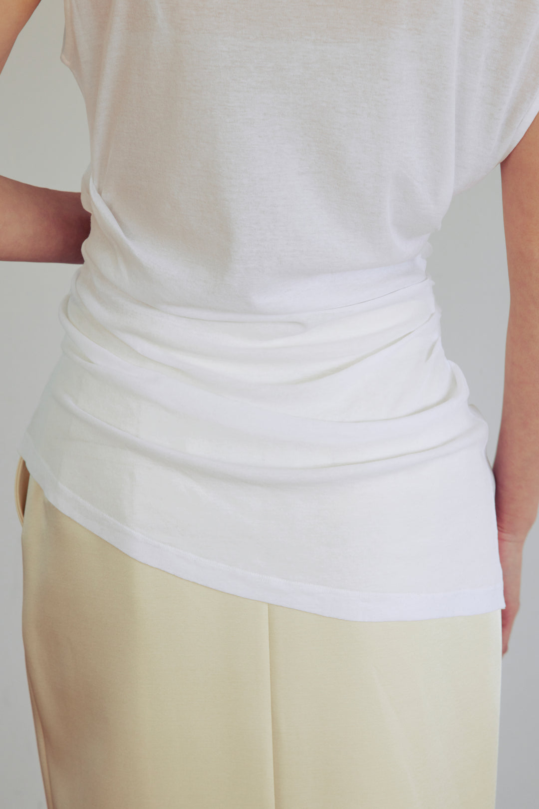 Drape Cut&Sew / White