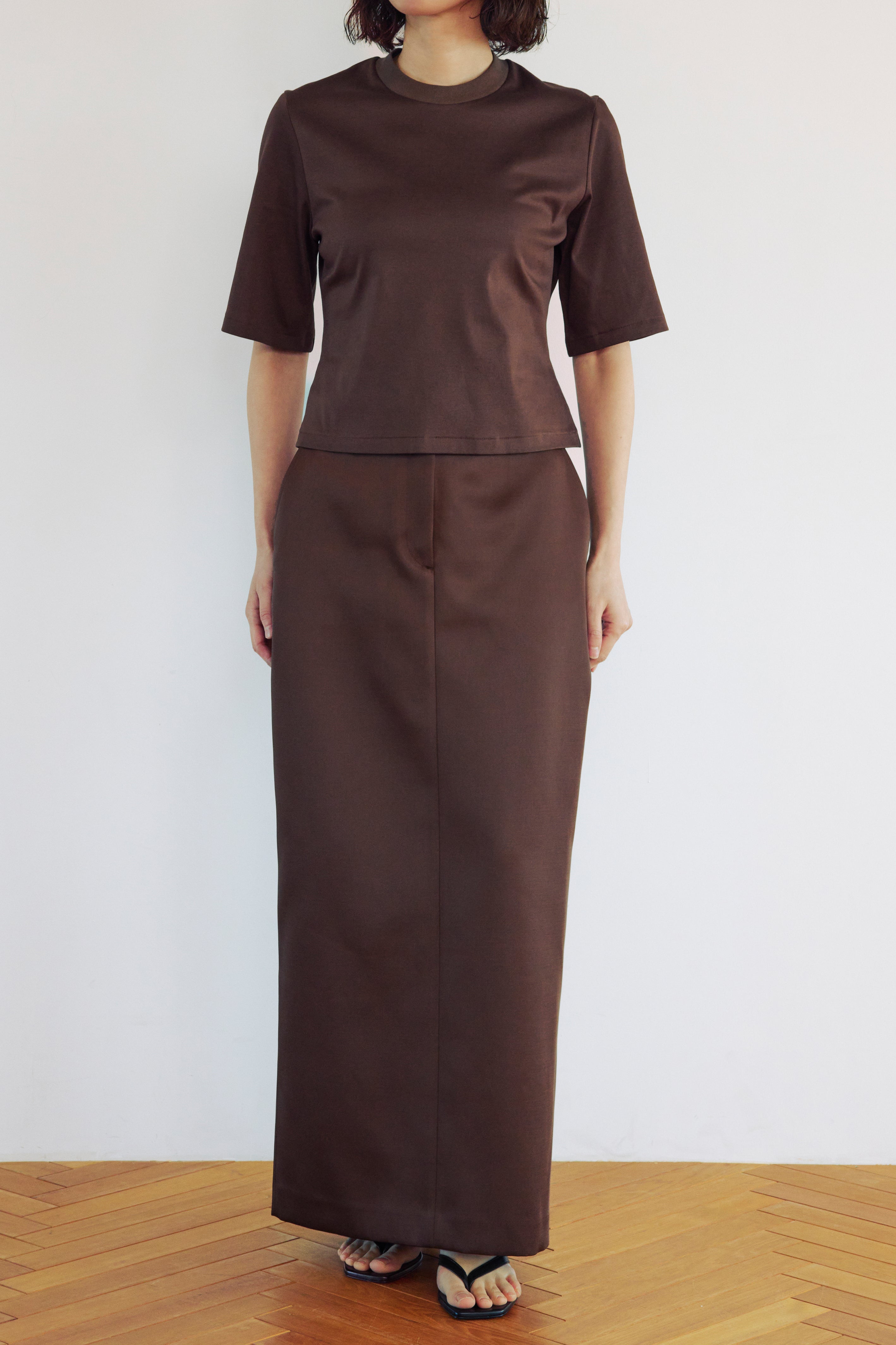 トップス imperf / Carve T-shirts / Brown Carve T-shirts / Brown – (im)perf.
