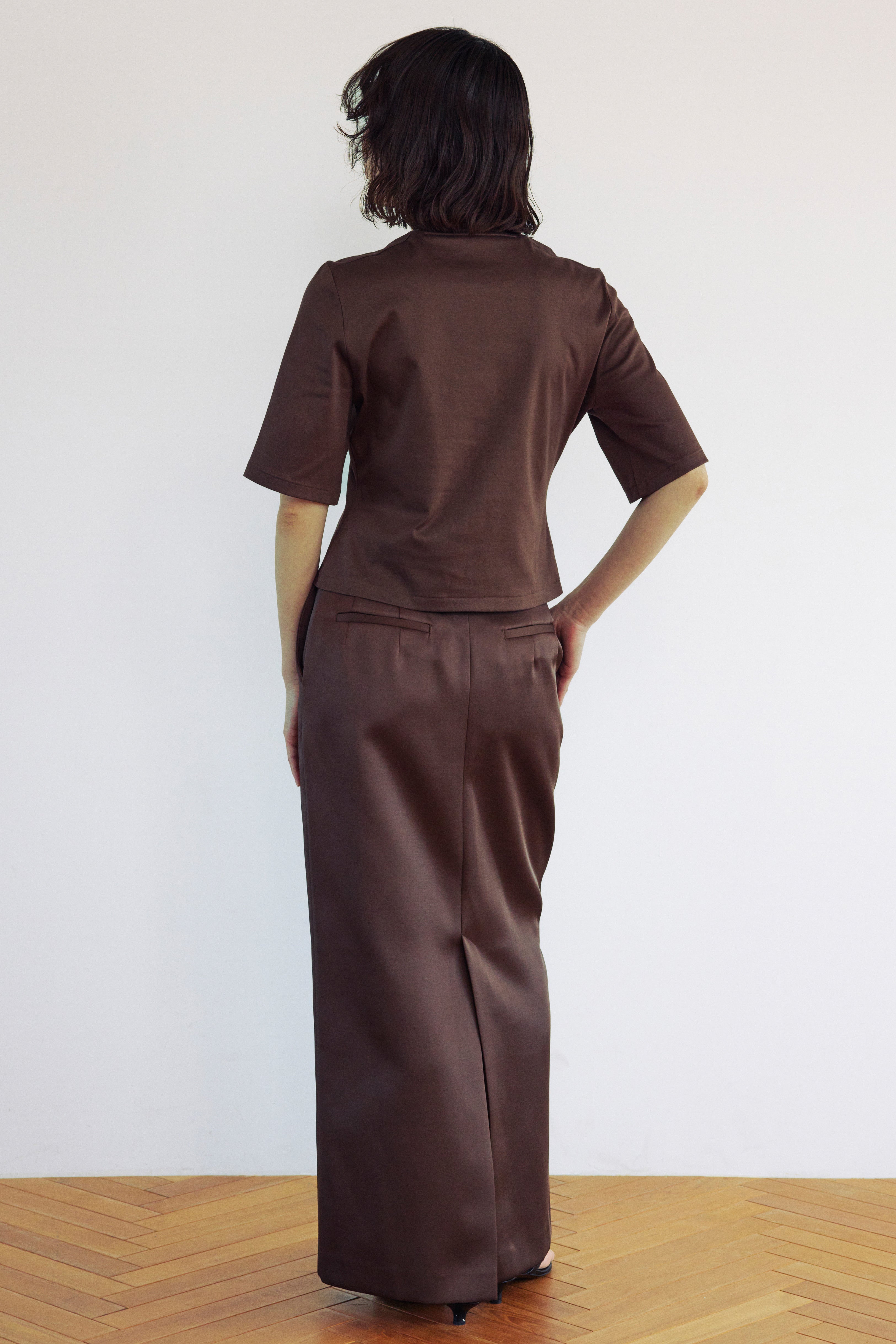トップス imperf / Carve T-shirts / Brown Carve T-shirts / Brown – (im)perf.