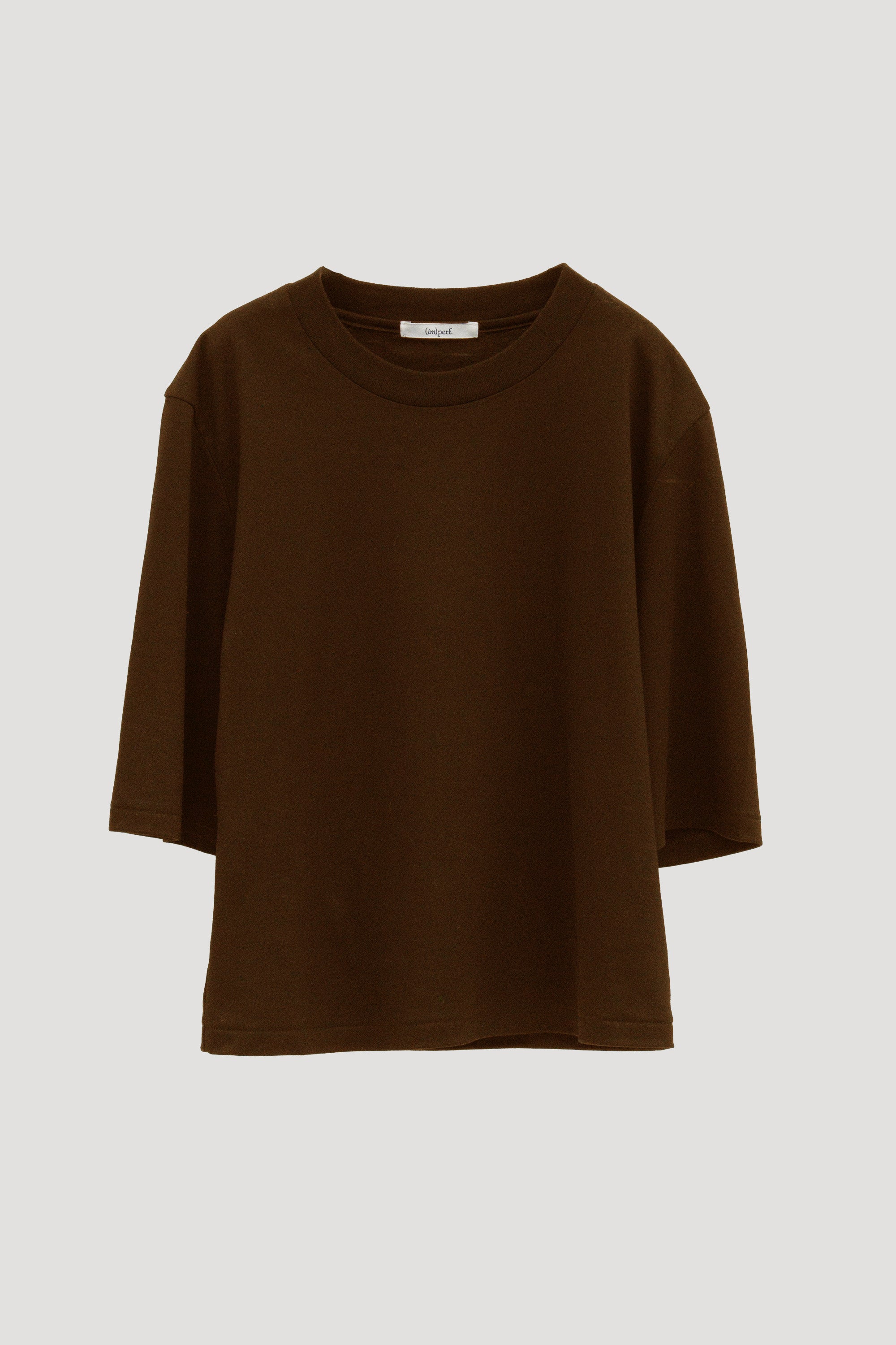 ノベルティ付 imperf Carve T-shirts Brown Tシャツ Carve T-shirts / Brown – (im)perf.