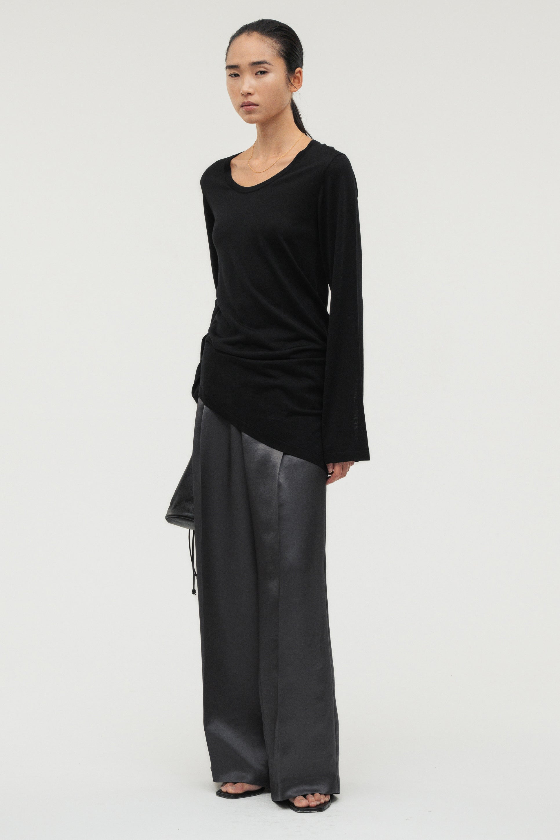 (im) perf. Silk Drape Knit / Black 新品未使用 Silk Drape Knit / Black – (im)perf.