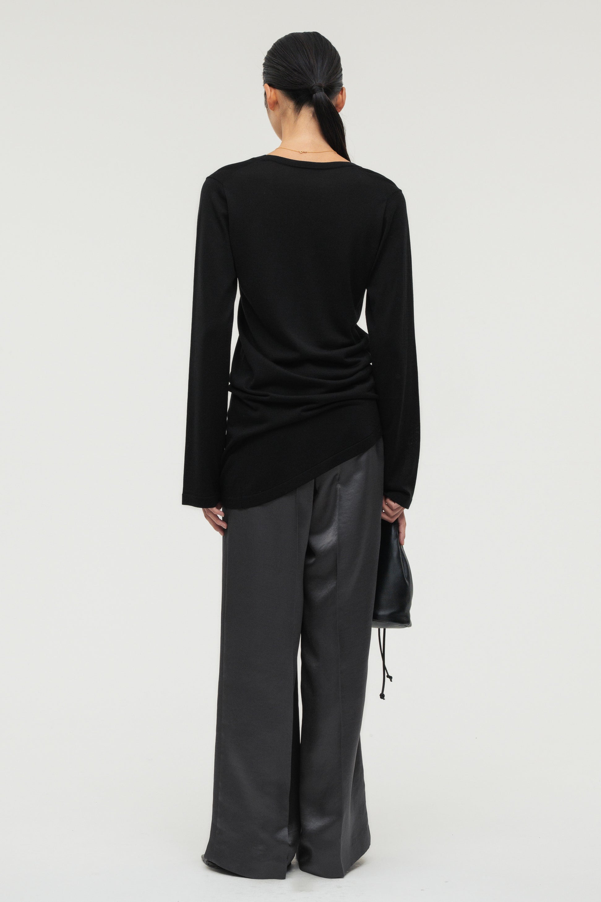 Silk Drape Knit / White – (im)perf.
