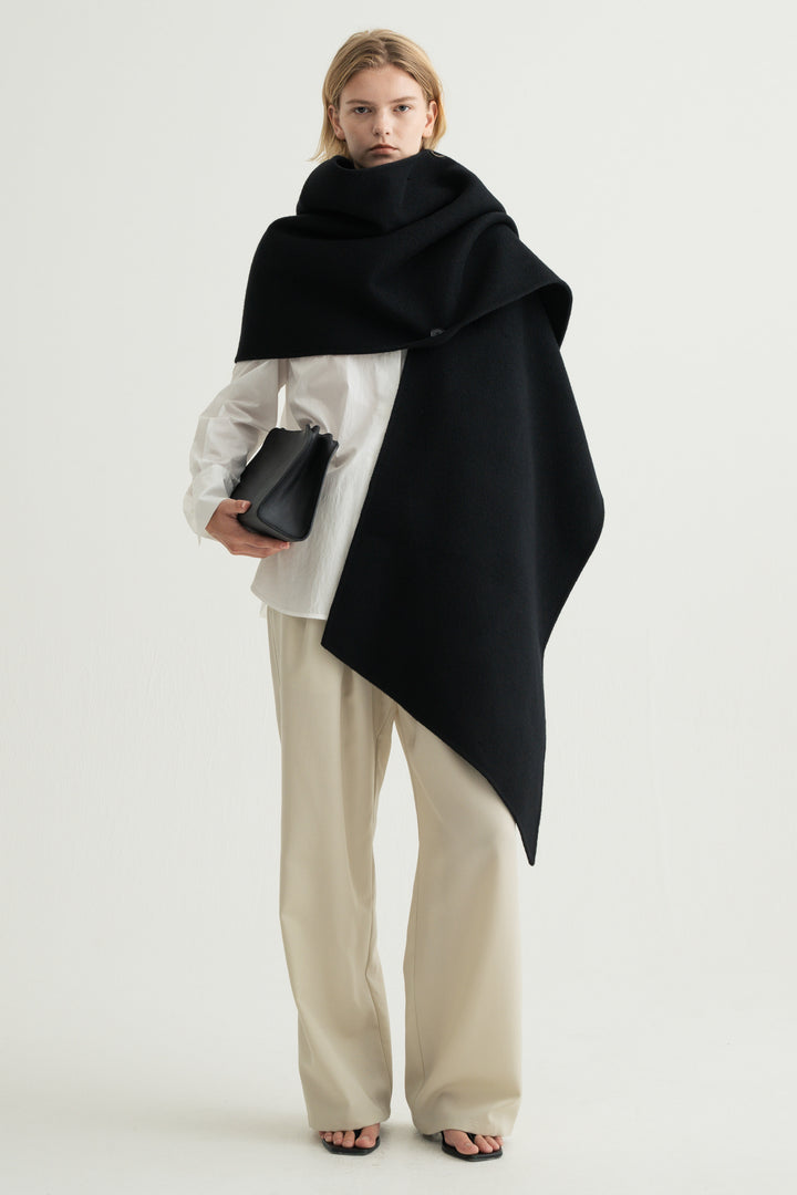 Cashmere Double-Faced Stole