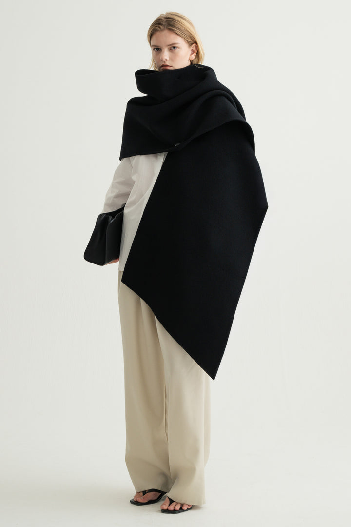 Cashmere Double-Faced Stole