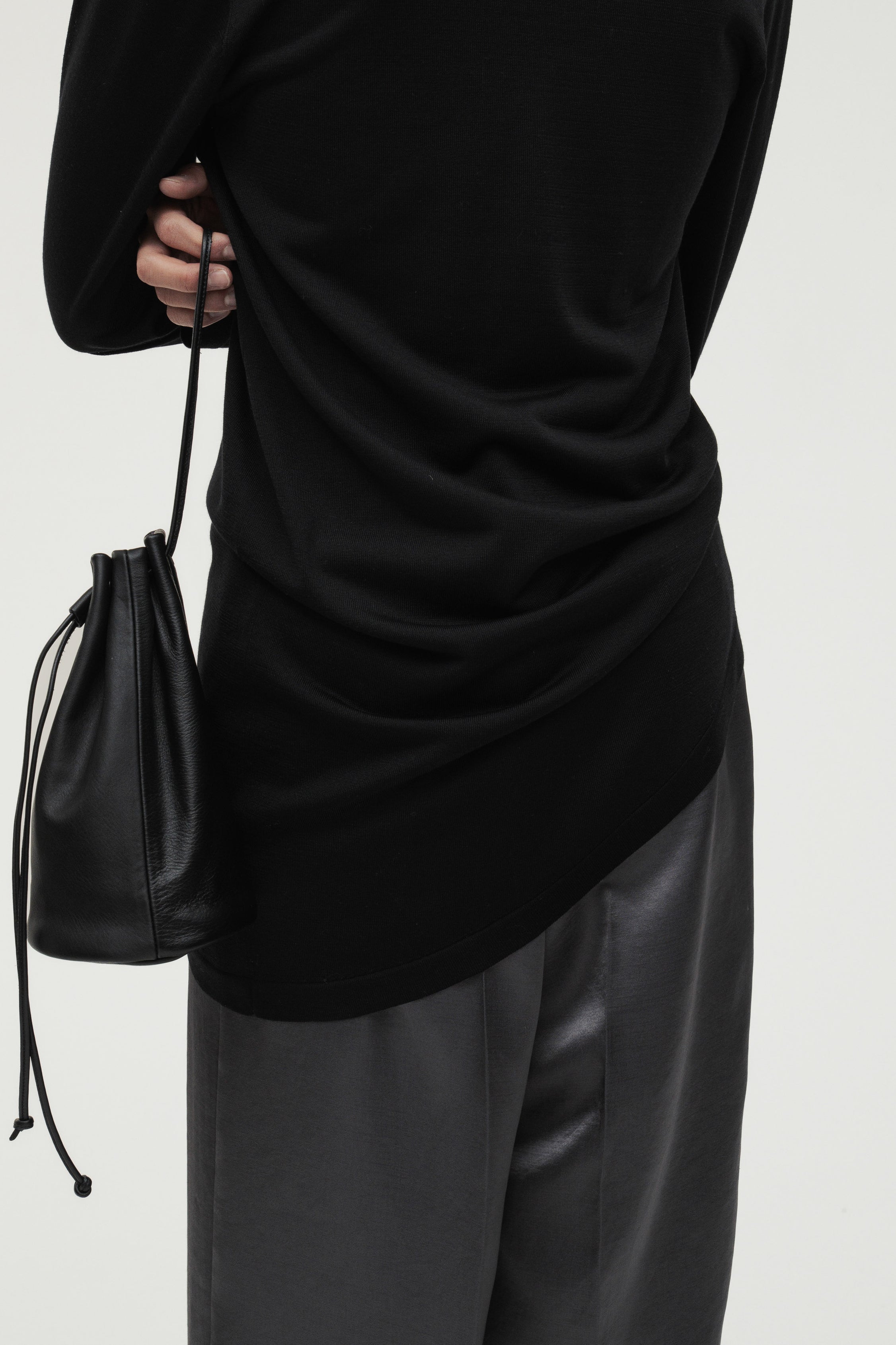 Silk Drape Knit / White – (im)perf.