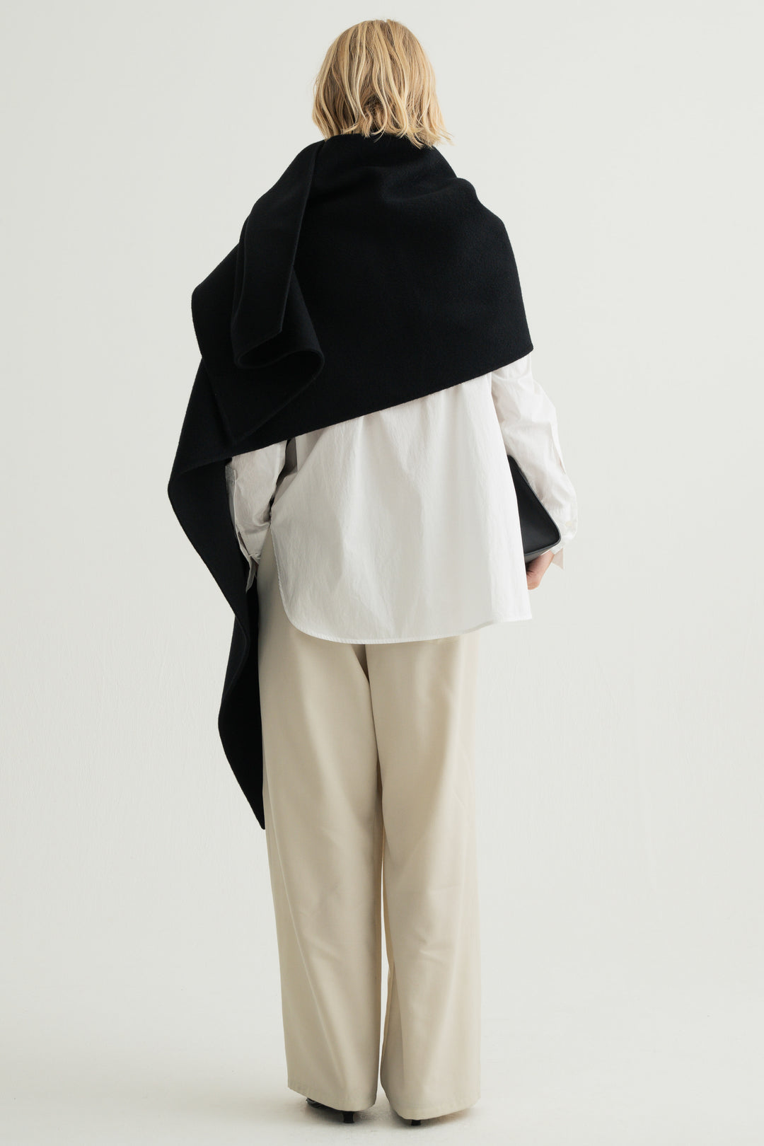 Cashmere Double-Faced Stole