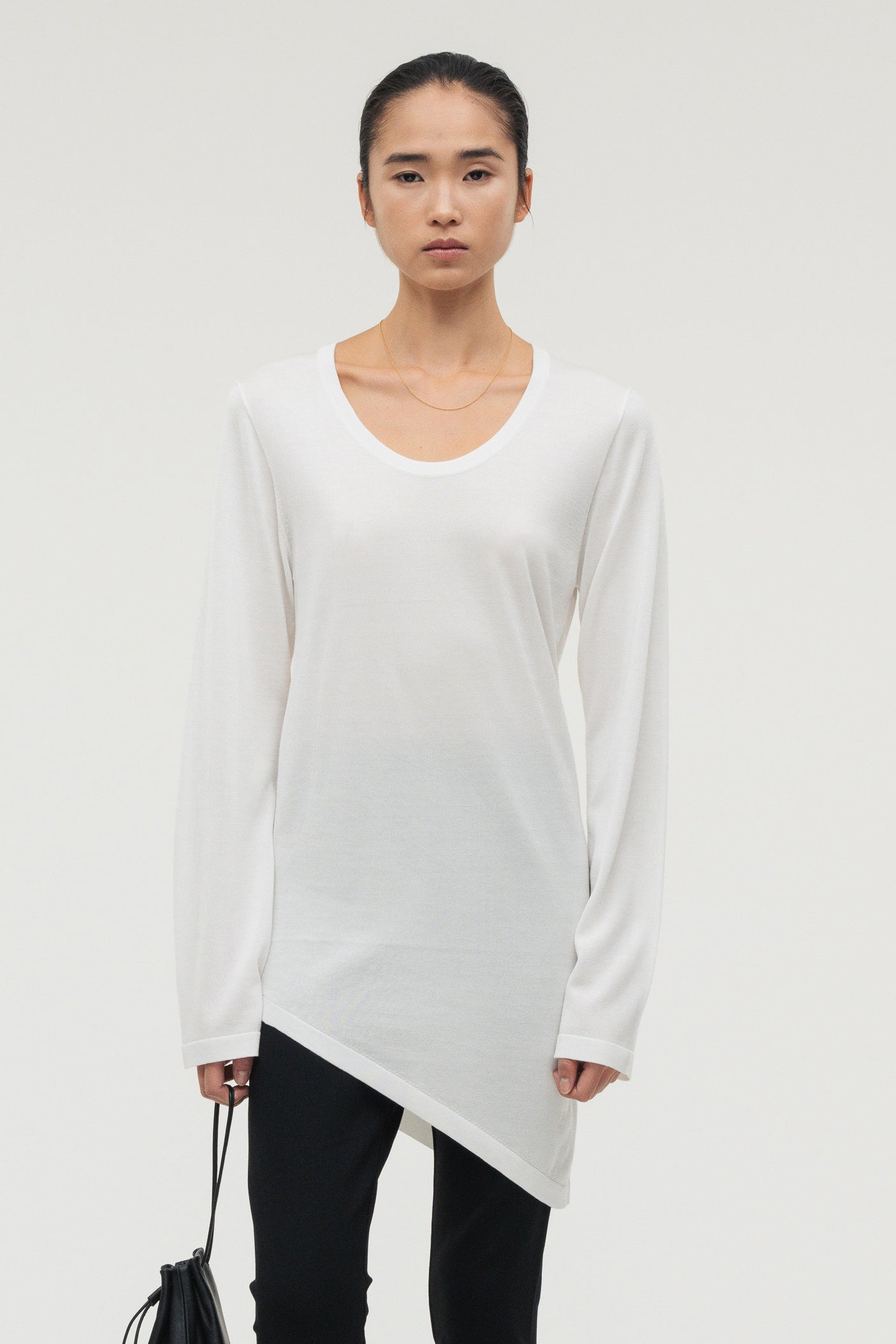 Silk Drape Knit / White – (im)perf.