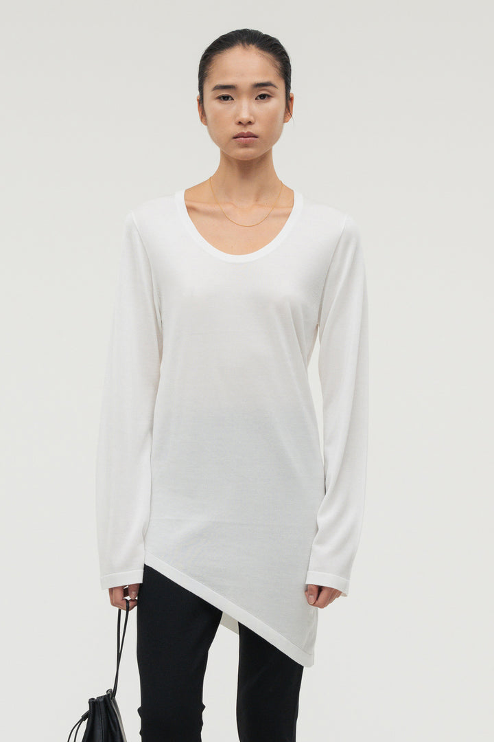 Silk Drape Knit / Black