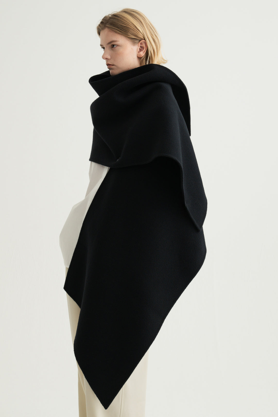 Cashmere Double-Faced Stole