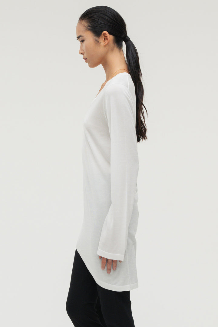 Silk Drape Knit / Black