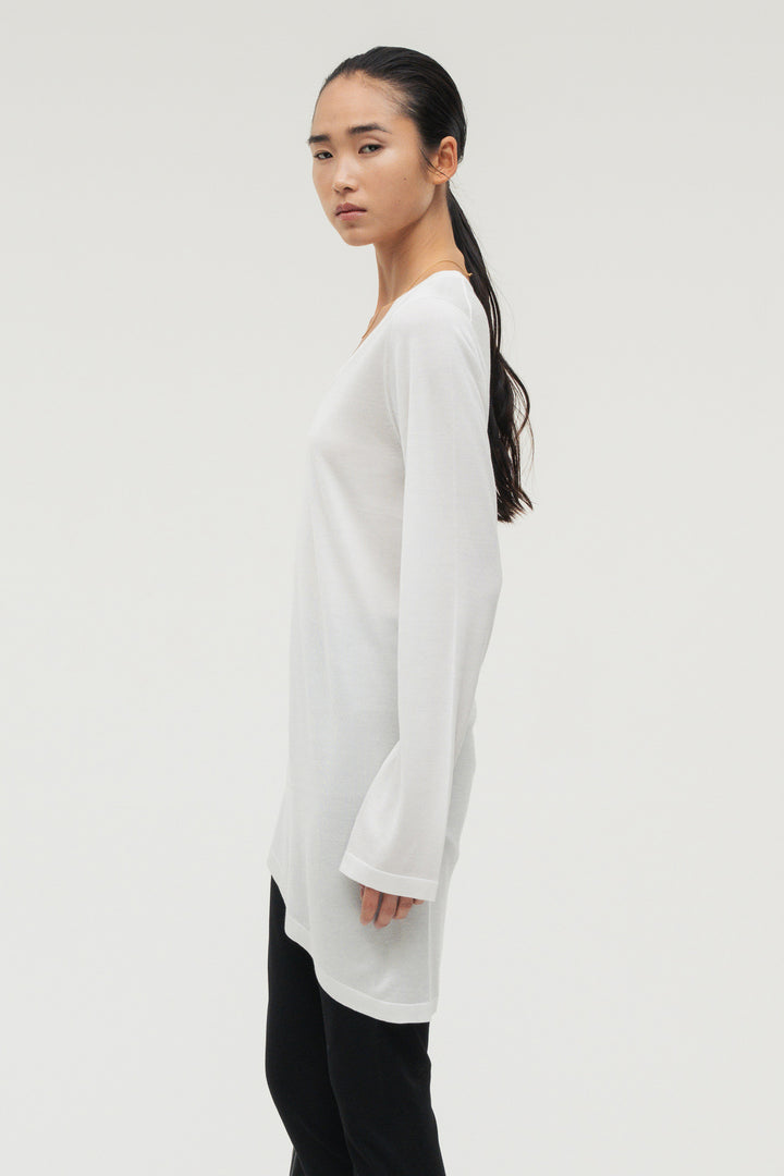 Silk Drape Knit / Black