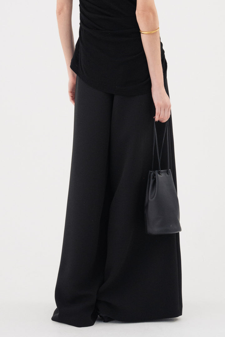 Flare Wide Trousers / Brack