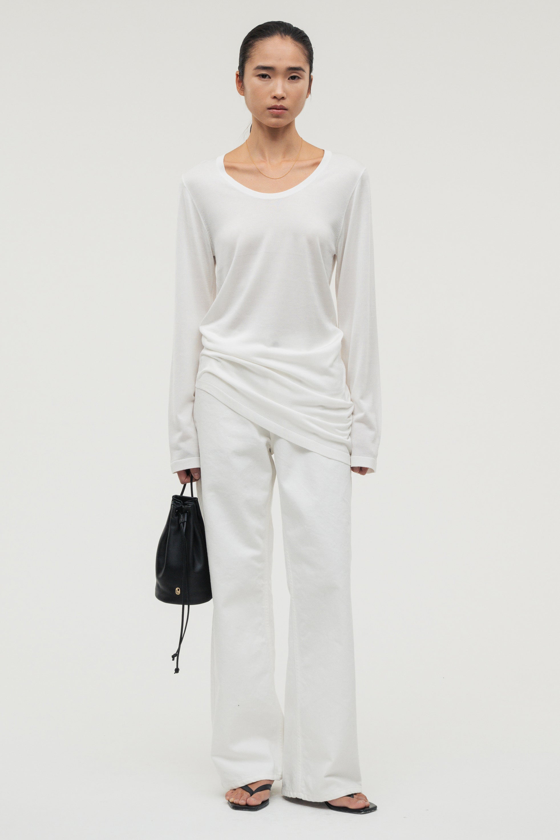 Silk Drape Knit / Black – (im)perf.