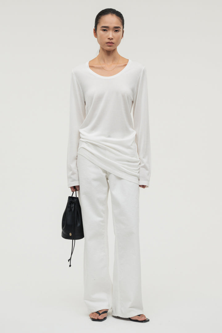 Silk Drape Knit / Black