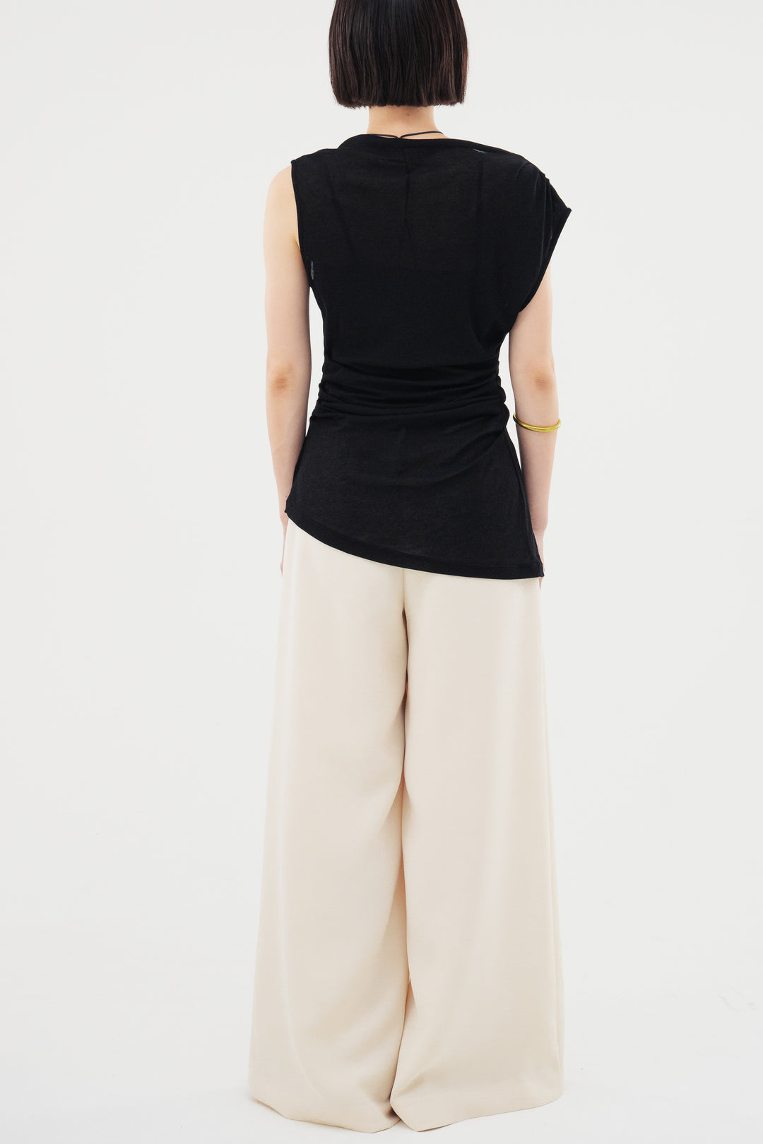 Flare Wide Trousers / Brack