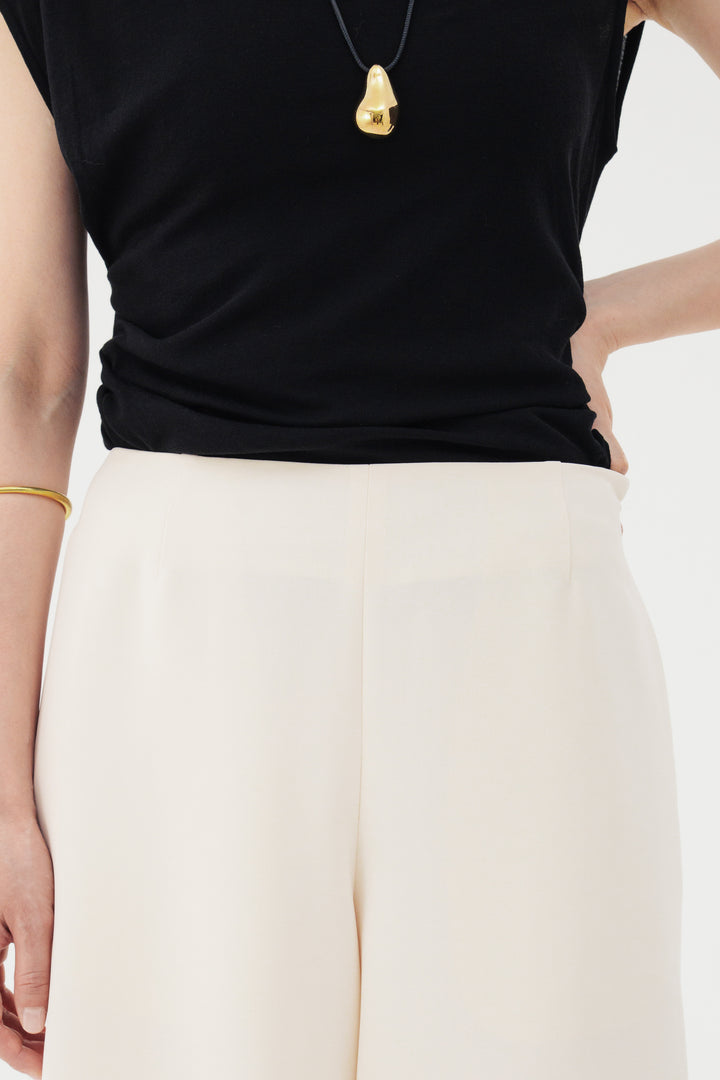 Flare Wide Trousers / Brack