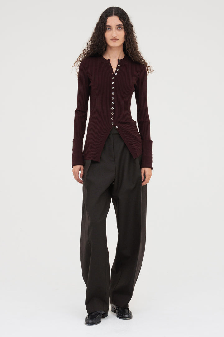 OX Carve Pants / Dark Brown