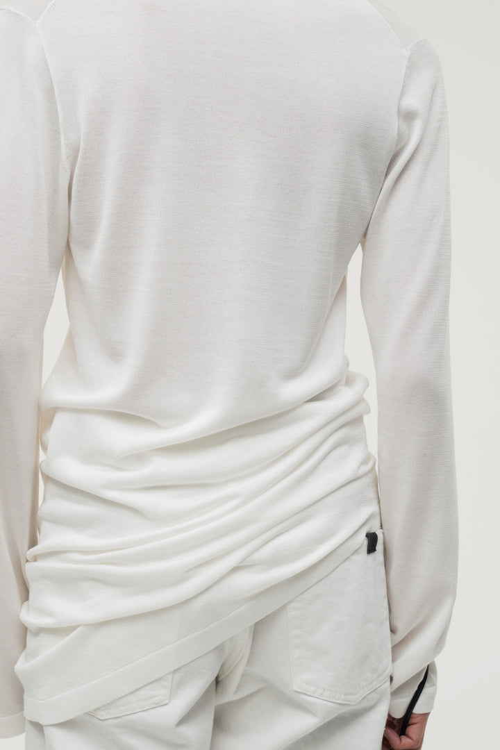 Silk Drape Knit / Black