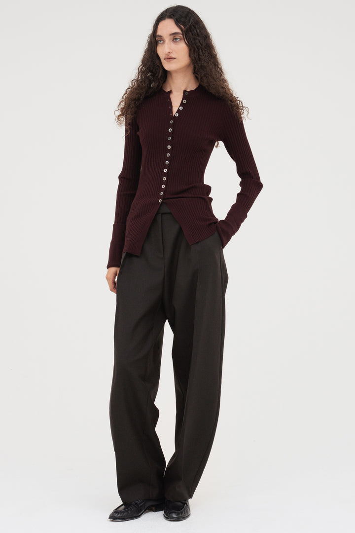 OX Carve Pants / Dark Brown