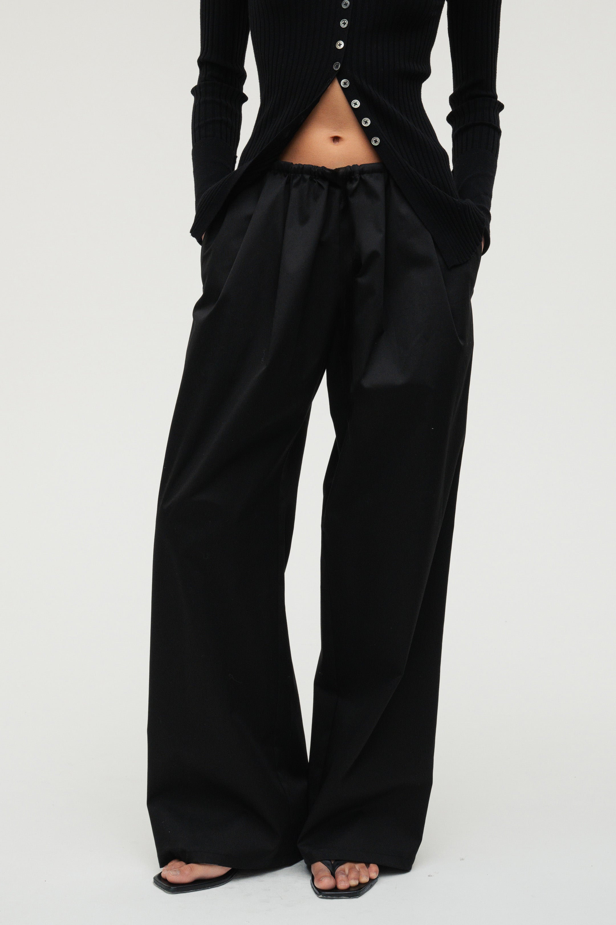 coming soon】Drawcord Pants / Camel – (im)perf.