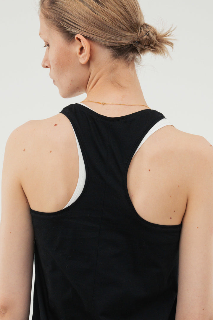 【coming soon】Back Curve Dress / White