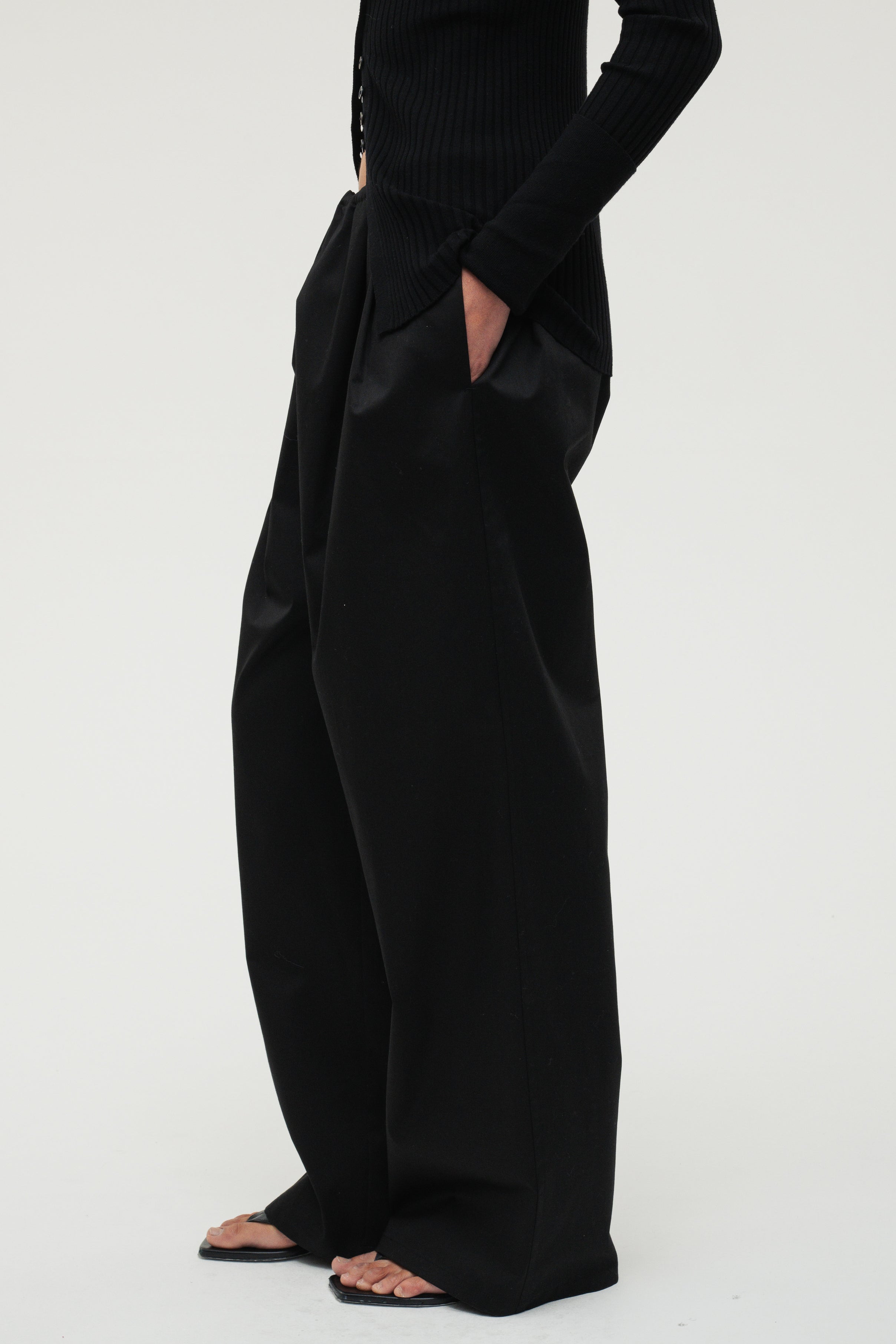 Drawcord Pants / White – (im)perf.