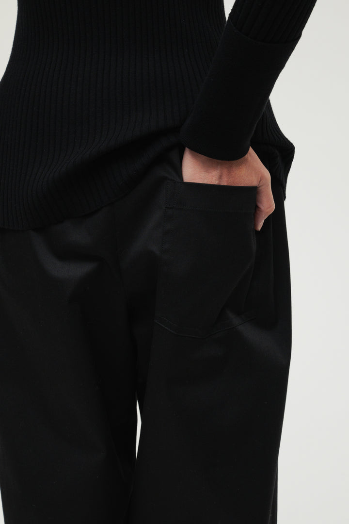 【coming soon】Drawcord Pants / Black
