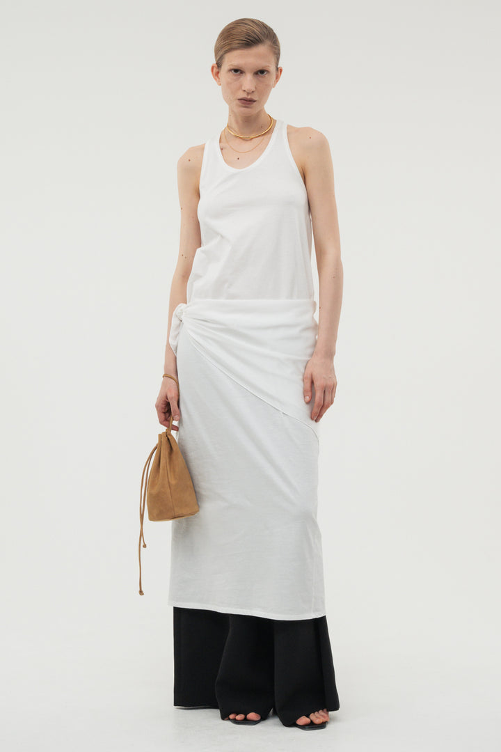 【coming soon】Silk Scarf / White