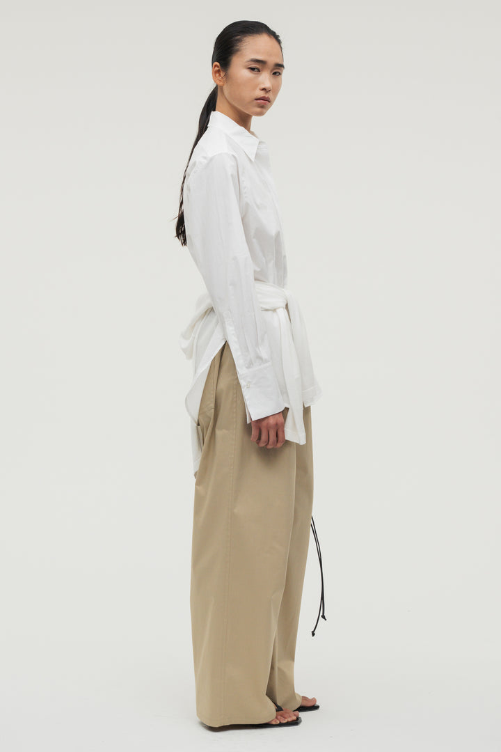 【coming soon】Drawcord Pants / Black