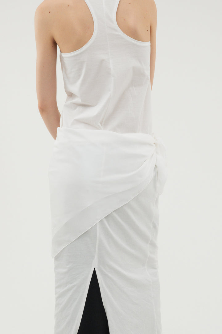 【coming soon】Silk Scarf / White