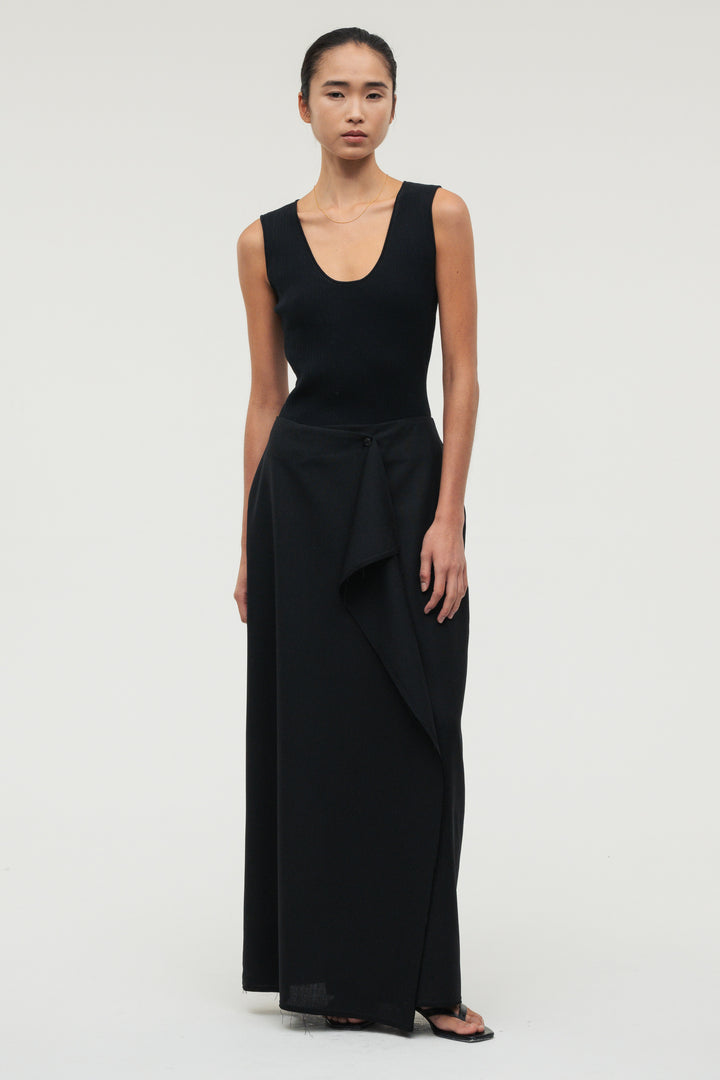 Fluid Wrap Skirt