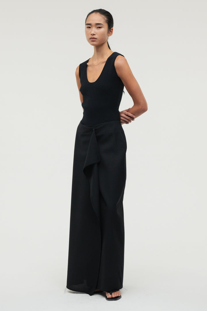 Fluid Wrap Skirt