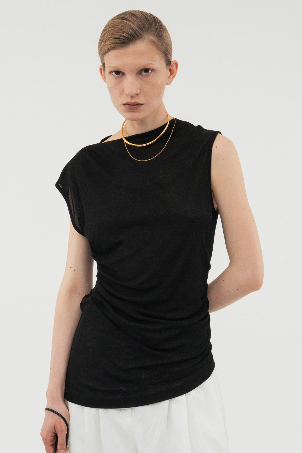 【coming soon】Drape Cut&Sew / White