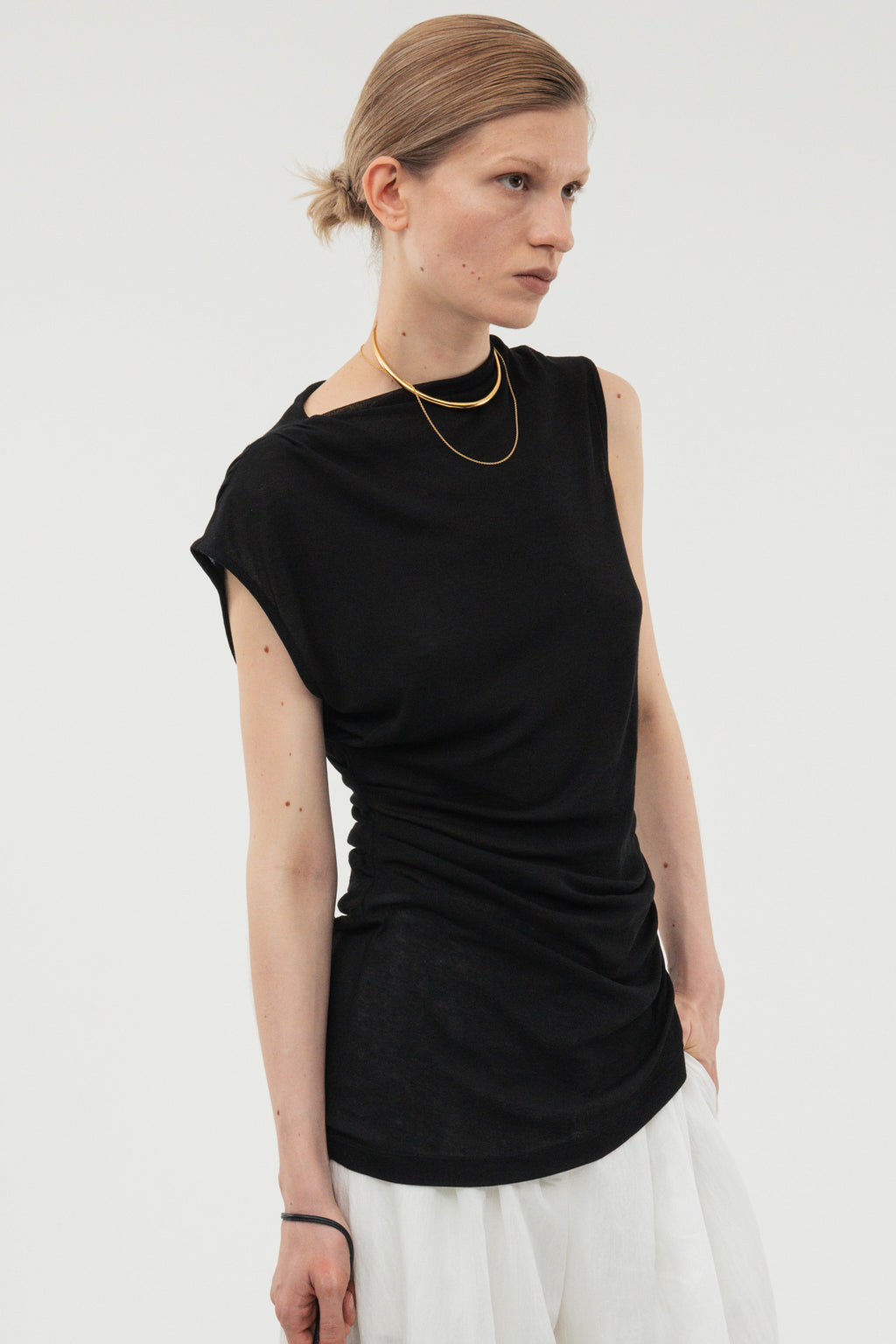 【coming soon】Drape Cut&Sew / White