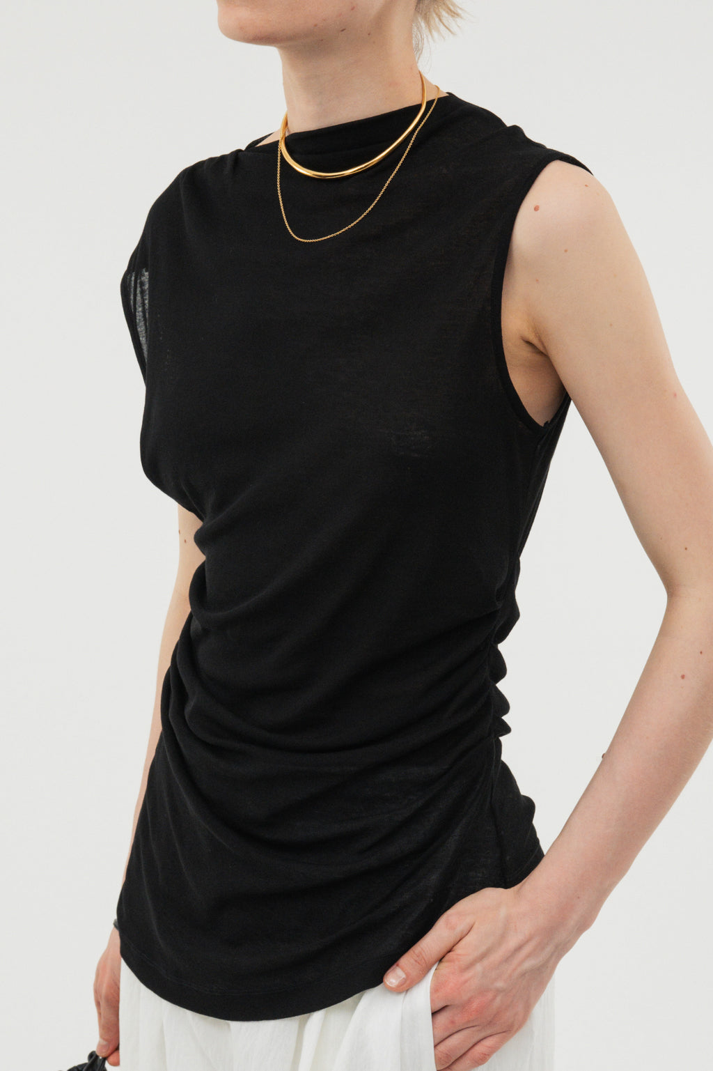 【coming soon】Drape Cut&Sew / White