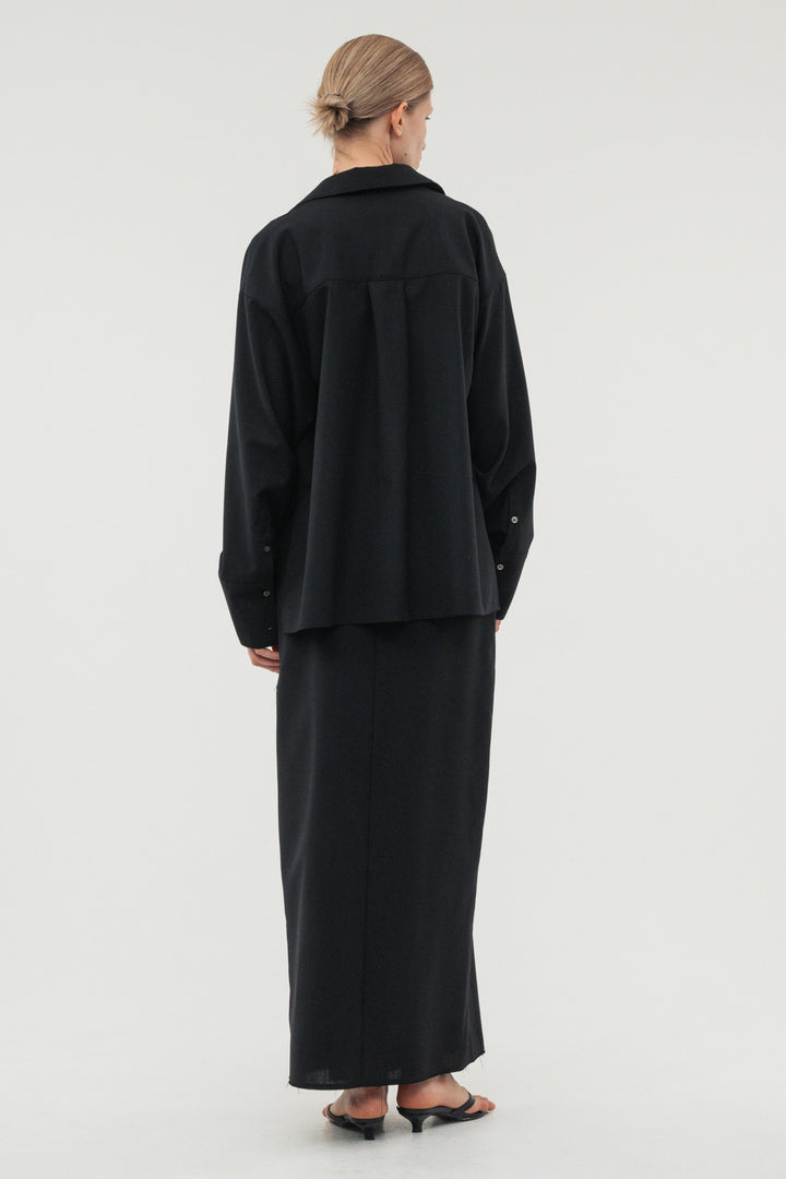 【coming soon】Fluid Wrap Skirt