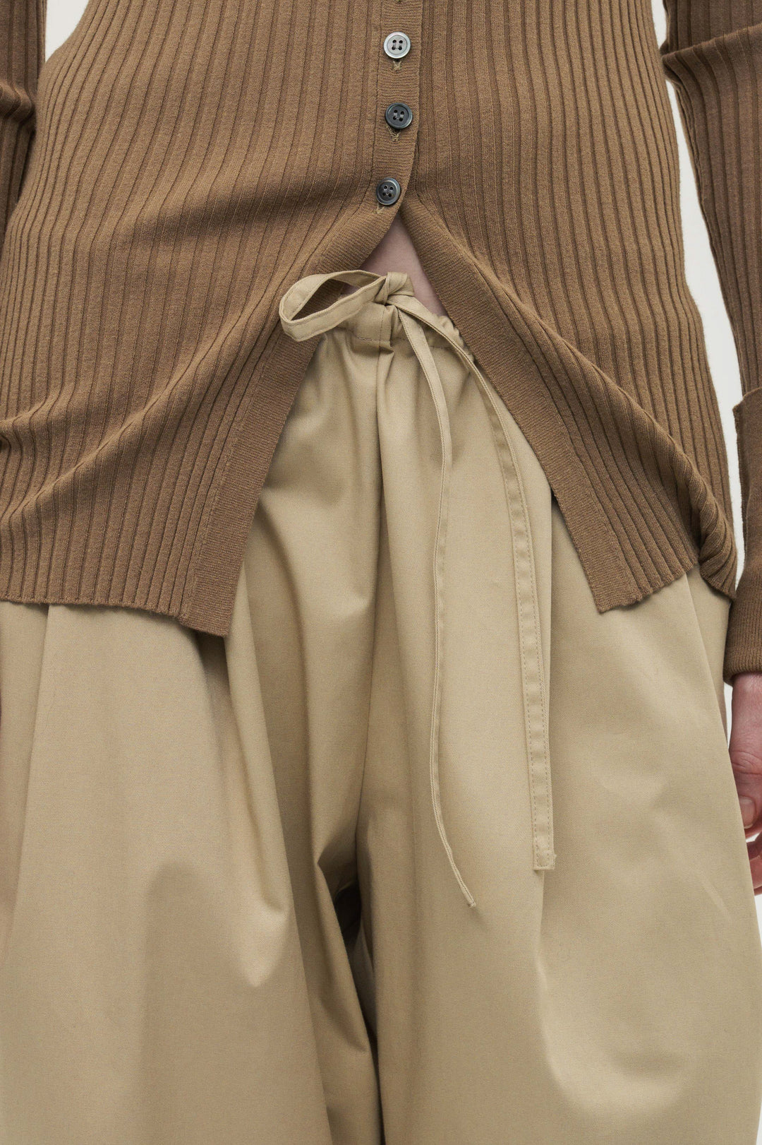 【coming soon】Drawcord Pants / Black