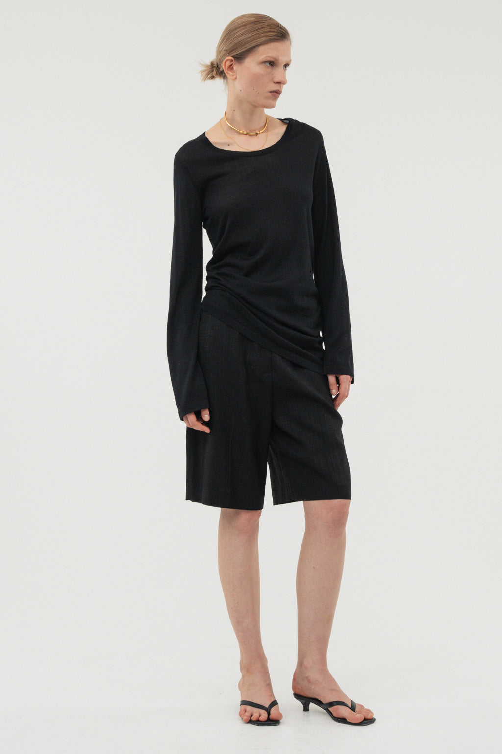 Silk Drape Knit / Black – (im)perf.