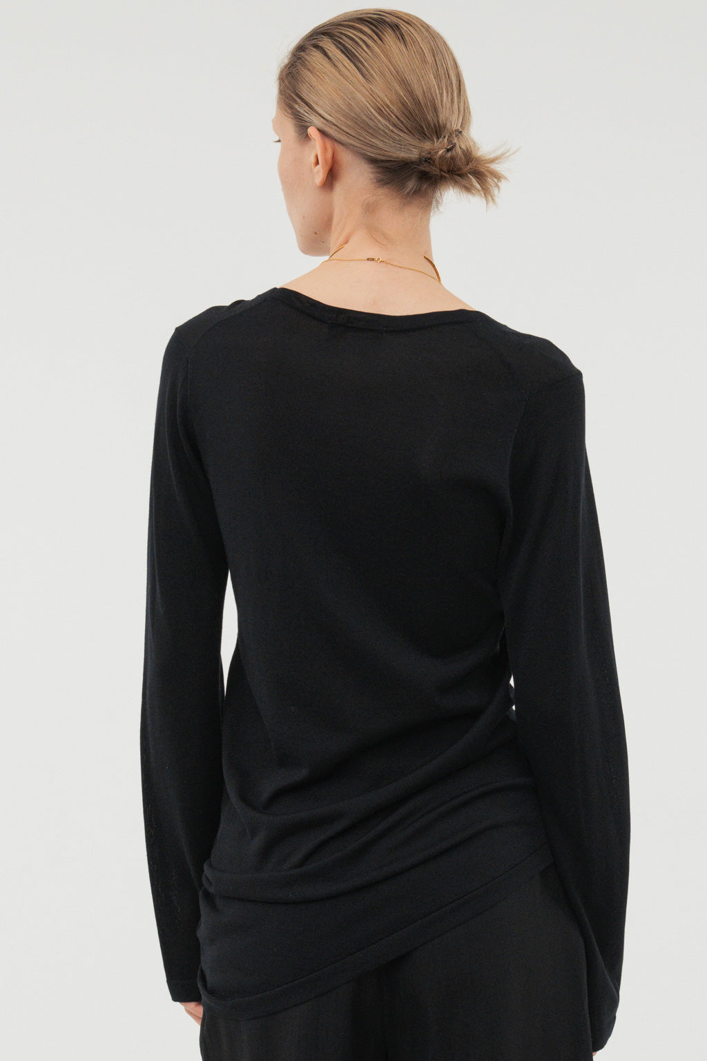 Silk Drape Knit / Black – (im)perf.