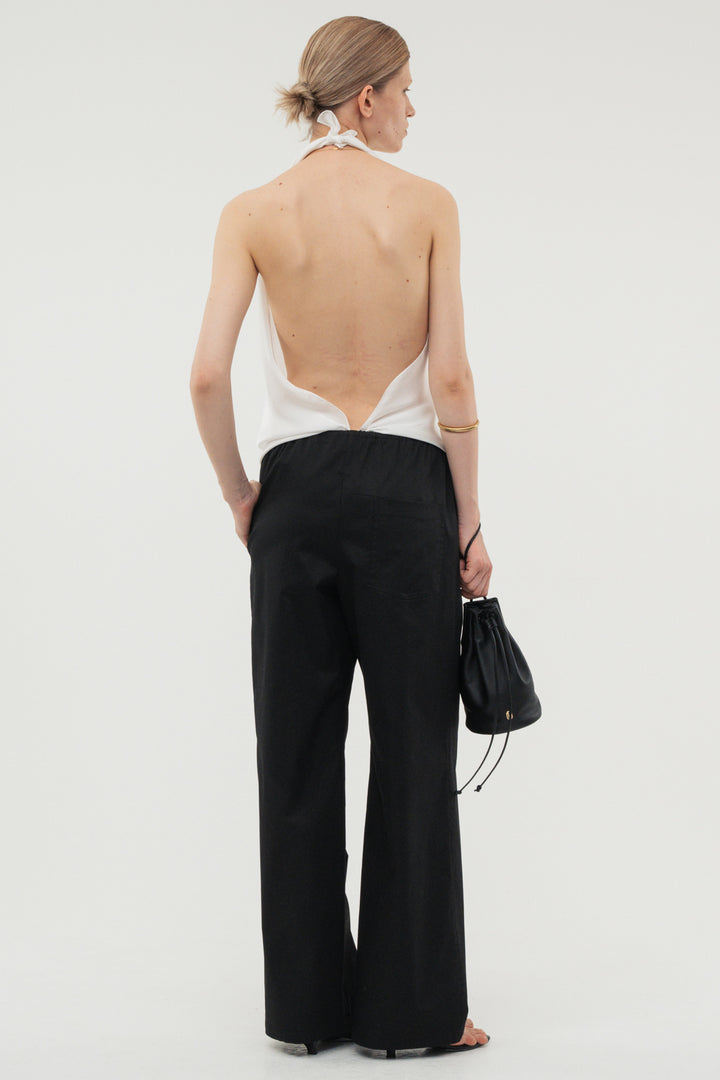 【coming soon】Drawcord Pants / Black