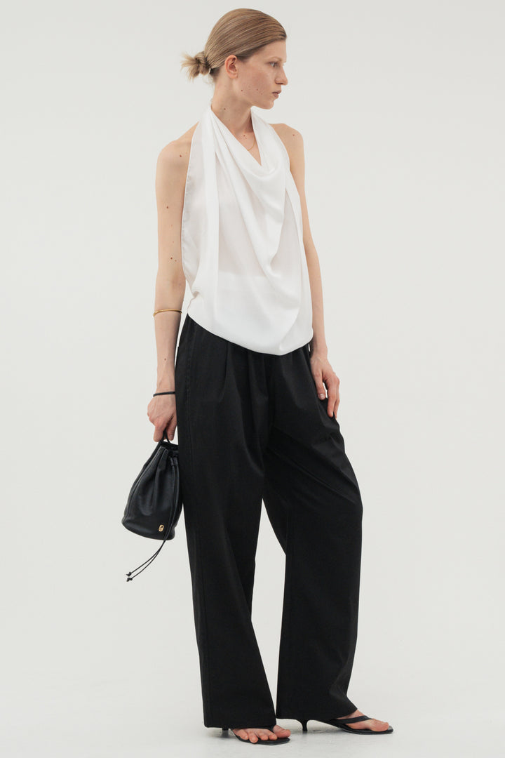 【coming soon】Drawcord Pants / Black