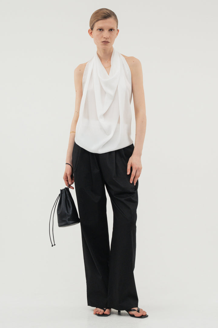 【coming soon】Silk Scarf / White