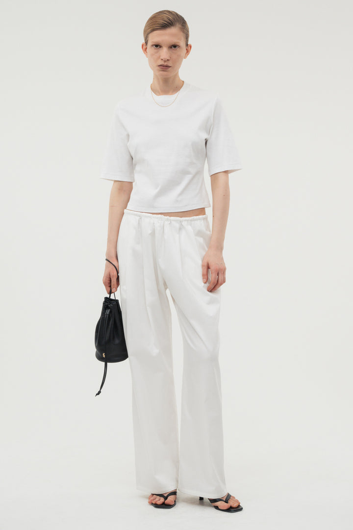 【coming soon】Drawcord Pants / Black