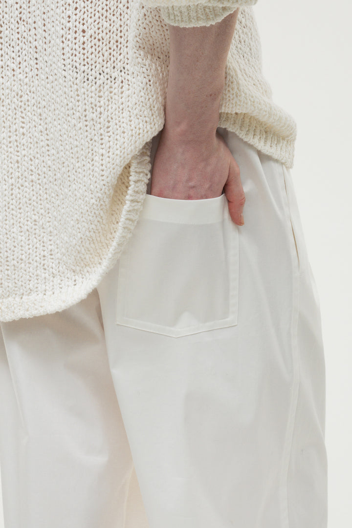 【coming soon】Drawcord Pants / Black